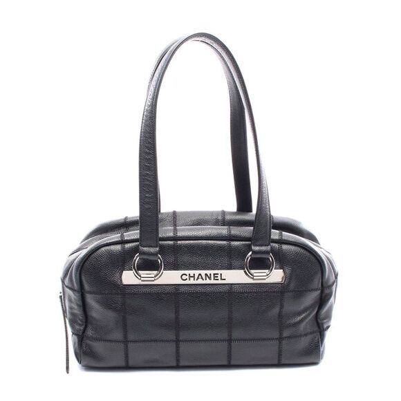 Chanel Caviar Skin Chocolate Bar Tote Bag - Picture 1 of 6